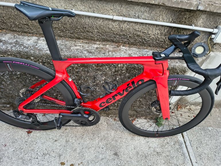 Used Cervélo S5 Frameset 2026 Road & Gravel, Red — image 3 of 5