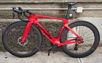 Used Cervélo S5 Frameset 2026 Road & Gravel, Red — image 2 of 5