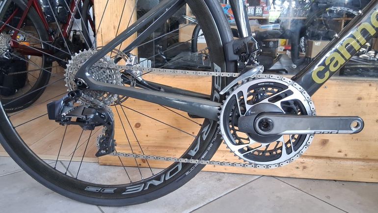 Cannondale SuperSix EVO SRAM Red eTap AXS 2021 Road & Gravel de segunda mano, Naranja — imagen 3 de 8