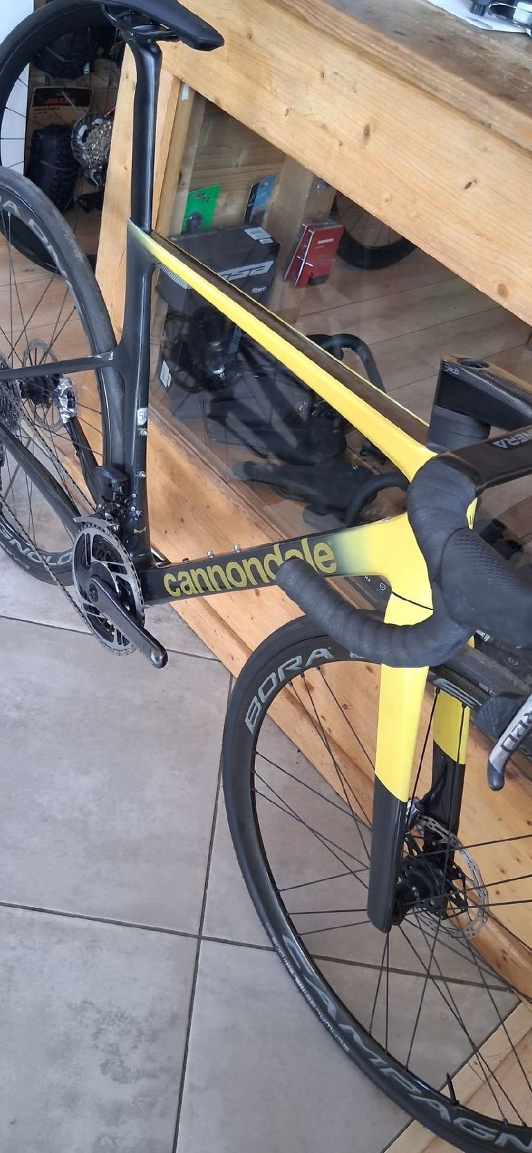 Cannondale SuperSix EVO SRAM Red eTap AXS 2021 Road & Gravel de segunda mano, Naranja — imagen 6 de 8