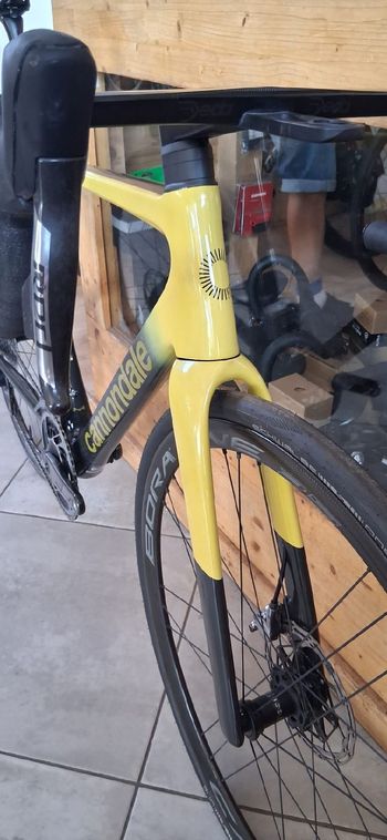 Cannondale SuperSix EVO SRAM Red eTap AXS 2021 Road & Gravel de segunda mano, Naranja — imagen 8 de 8