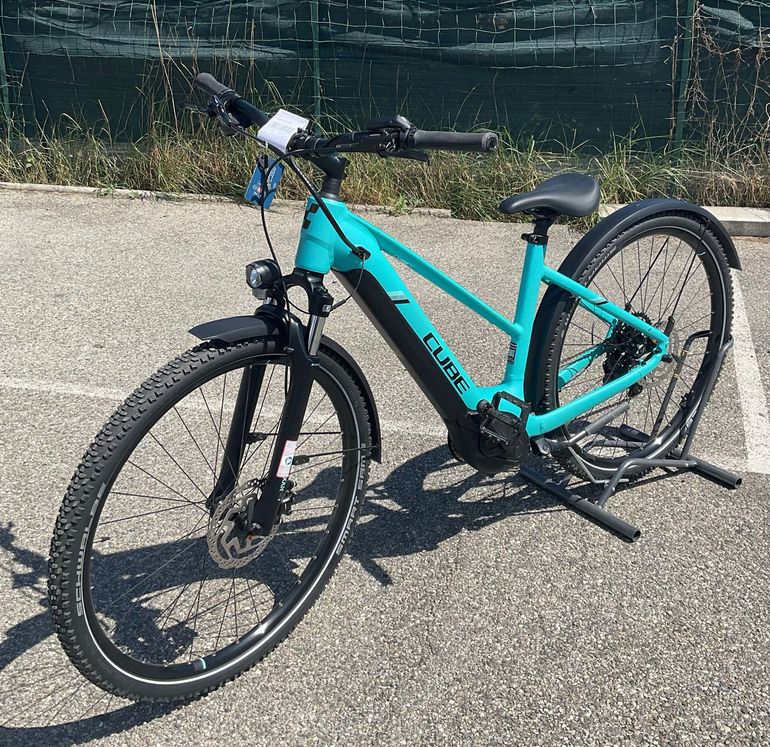 Gebrauchtes CUBE NURIDE Shimano CUES 2025 Urban, Blau — Bild 4 von 4