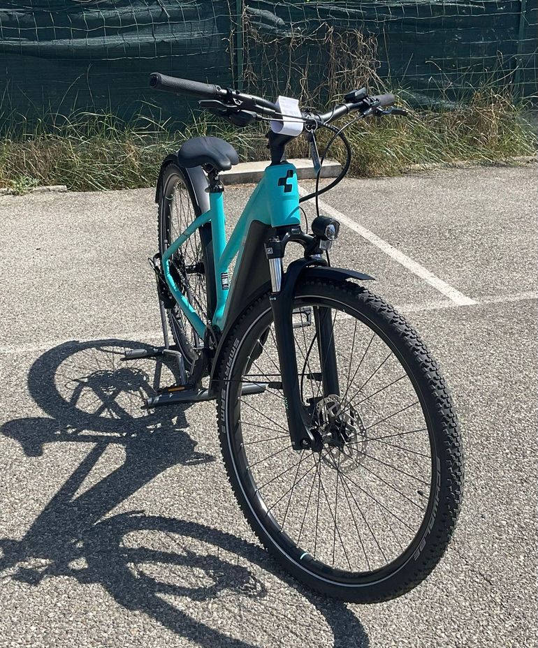 Gebrauchtes CUBE NURIDE Shimano CUES 2025 Urban, Blau — Bild 2 von 4