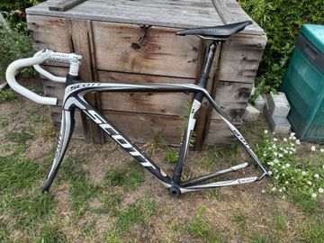 Scott Addict Frameset 2011 Road & Gravel de segunda mano, Negro — imagen 2 de 4