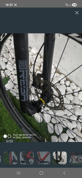 Gebrauchtes ROCKRIDER Custom SRAM GX Eagle 2021 Mountainbike, Rot — Bild 5 von 10