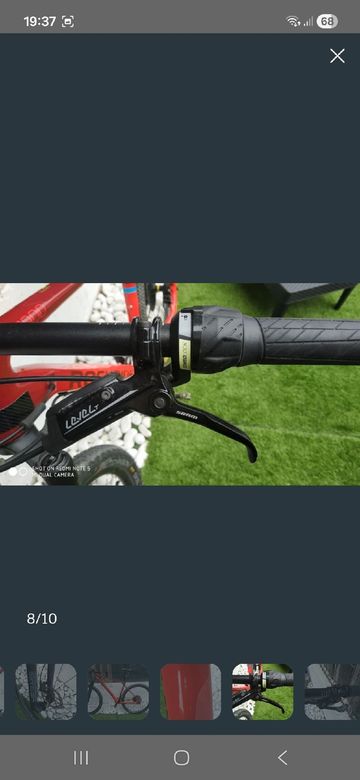 Used ROCKRIDER Custom SRAM GX Eagle 2021 Mountainbike, Red — image 8 of 10