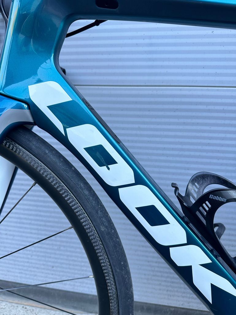 Gebrauchtes Look 795 Shimano Dura Ace Di2 2019 Road & Gravel, Grün — Bild 7 von 7