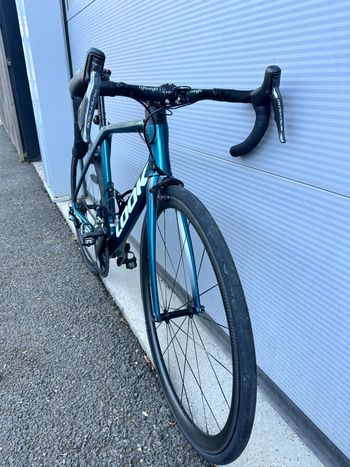 Gebrauchtes Look 795 Shimano Dura Ace Di2 2019 Road & Gravel, Grün — Bild 6 von 7