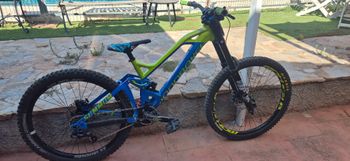 Mondraker Summum SRAM GX 2017 Mountainbike de segunda mano, Azul — imagen 2 de 5