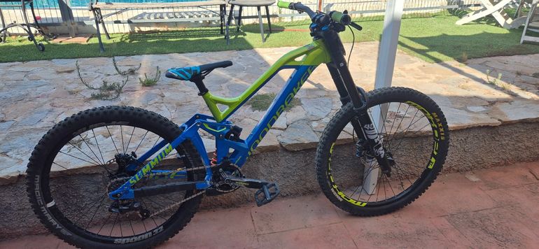 Mondraker Summum SRAM GX 2017 Mountainbike de segunda mano, Azul — imagen 2 de 5