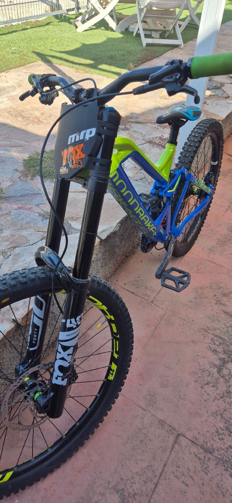 Mondraker Summum SRAM GX 2017 Mountainbike de segunda mano, Azul — imagen 5 de 5