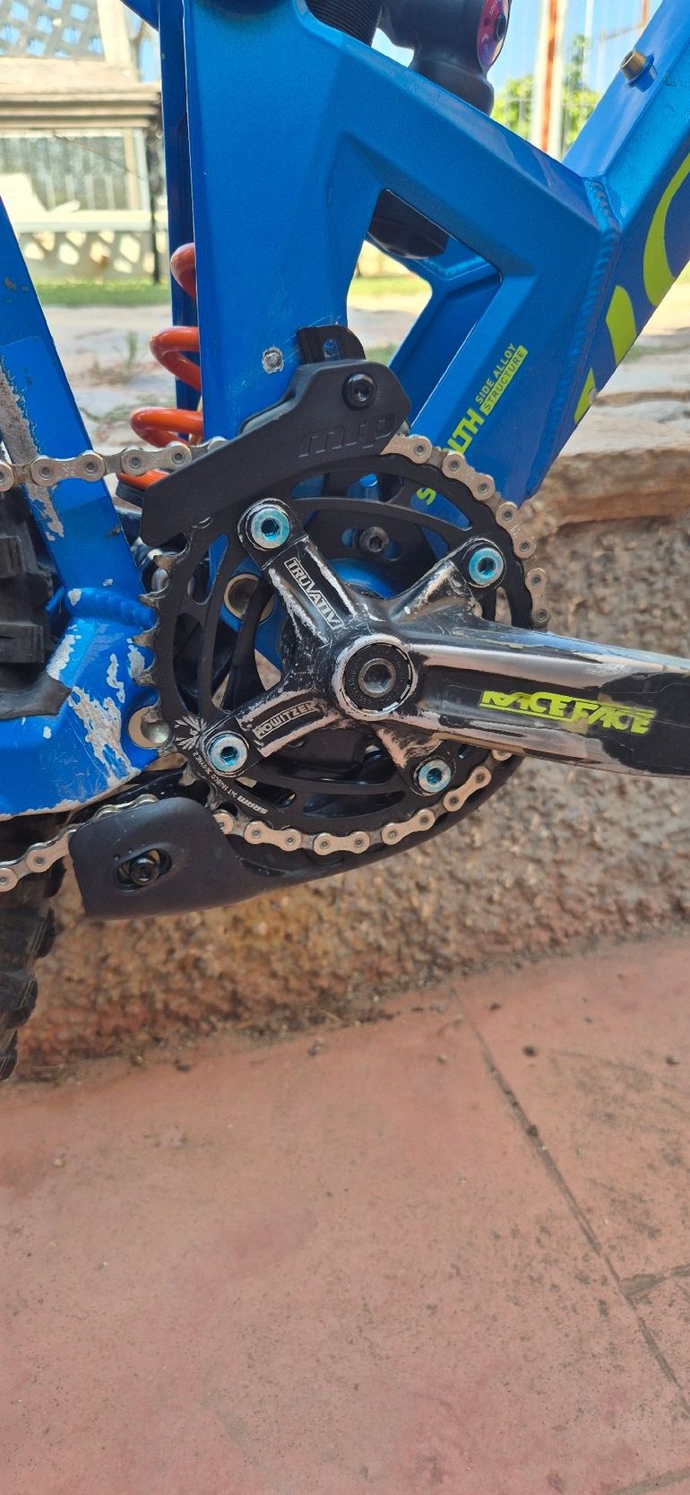 Mondraker Summum SRAM GX 2017 Mountainbike de segunda mano, Azul — imagen 3 de 5