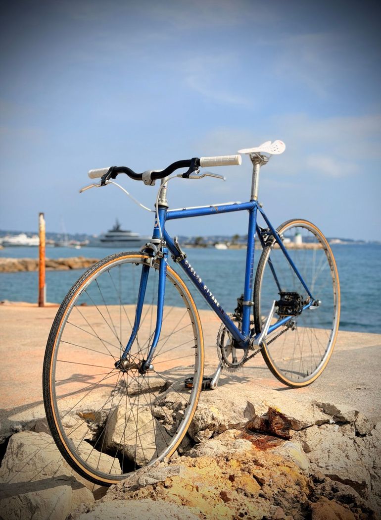 Gitane Custom Shimano 600 1980 Road & Gravel usato, Blu — immagine 5 di 6