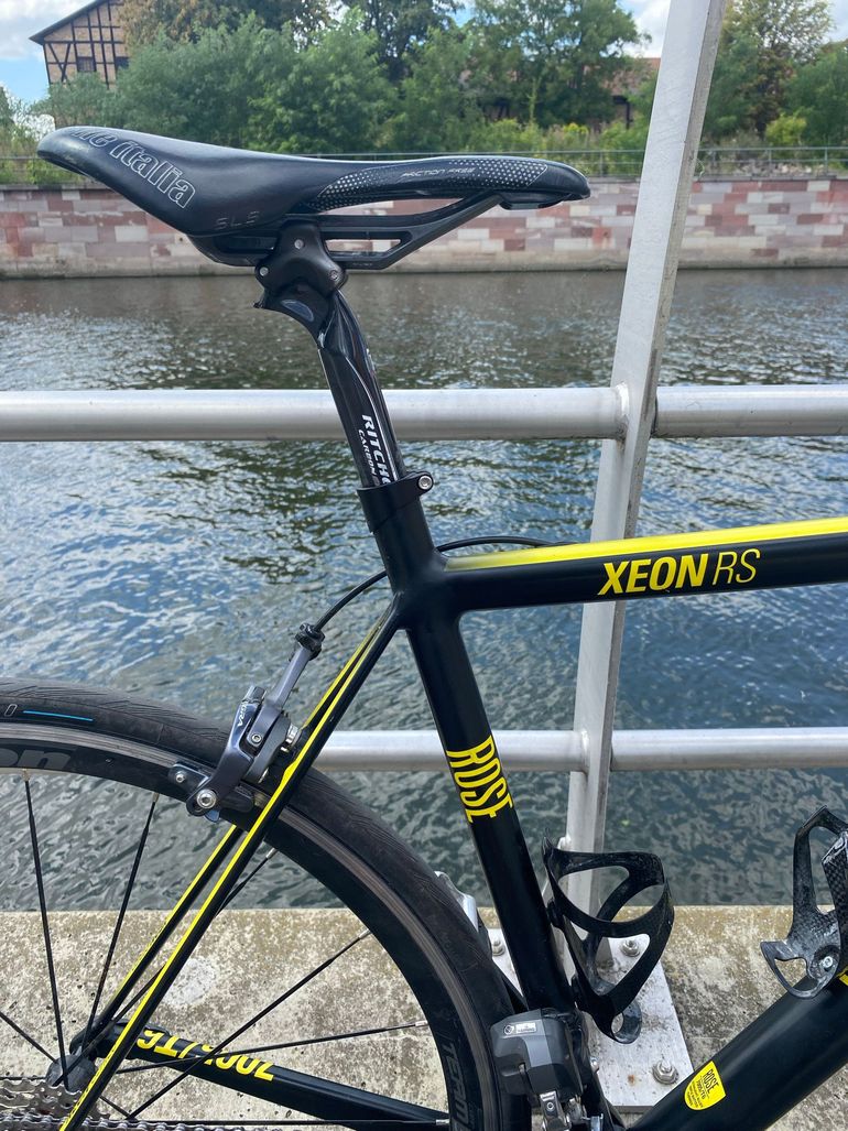Gebrauchtes Rose Xeon Shimano Ultegra Di2 2012 Road & Gravel, Schwarz — Bild 9 von 9
