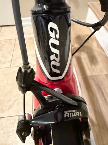Used Guru Custom SRAM Force 2015 Road & Gravel, Red — image 8 of 19