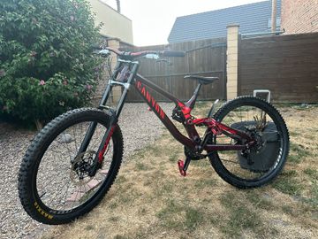 Canyon Sender AL 5.0 2019 2019 Mountainbike usato, Rosso — immagine 1 di 14