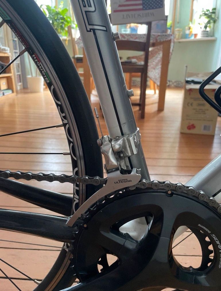 Used De Rosa Custom Shimano Ultegra 2005 Road & Gravel, White — image 11 of 18