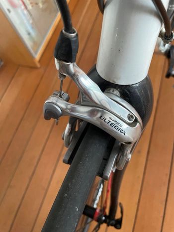 Used De Rosa Custom Shimano Ultegra 2005 Road & Gravel, White — image 7 of 18
