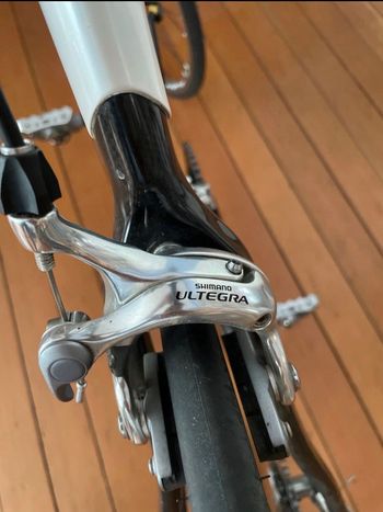 Used De Rosa Custom Shimano Ultegra 2005 Road & Gravel, White — image 8 of 18