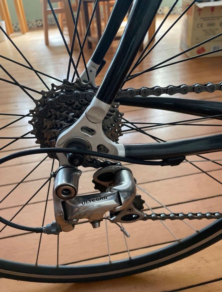 Used De Rosa Custom Shimano Ultegra 2005 Road & Gravel, White — image 10 of 18