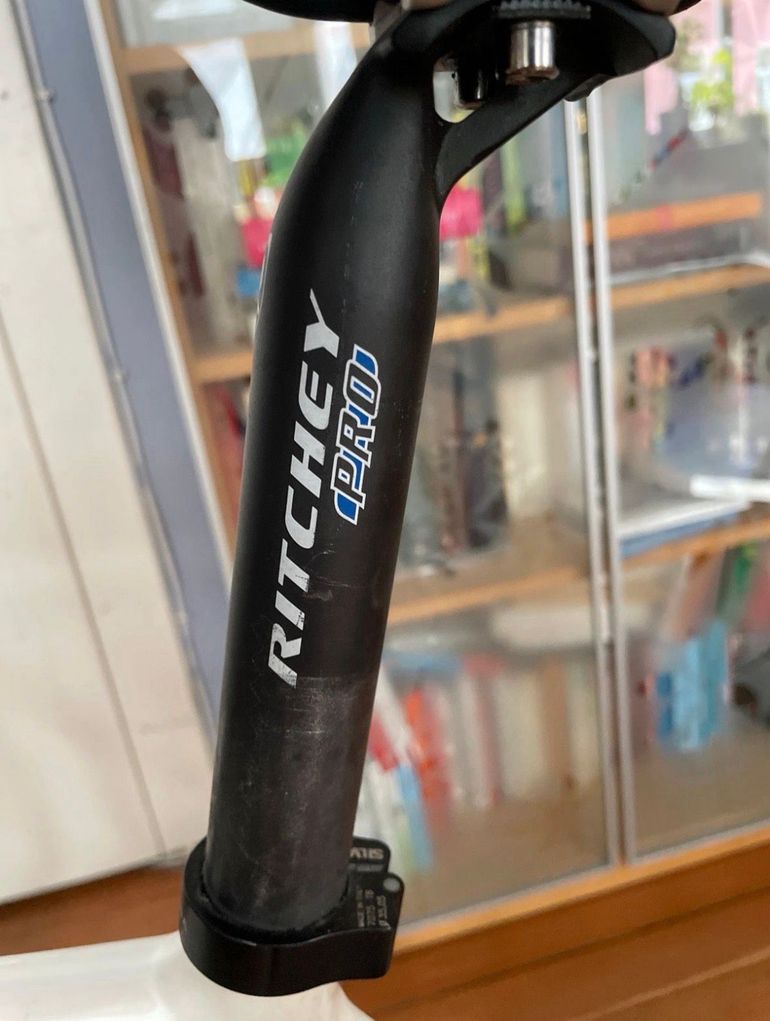 Used De Rosa Custom Shimano Ultegra 2005 Road & Gravel, White — image 9 of 18