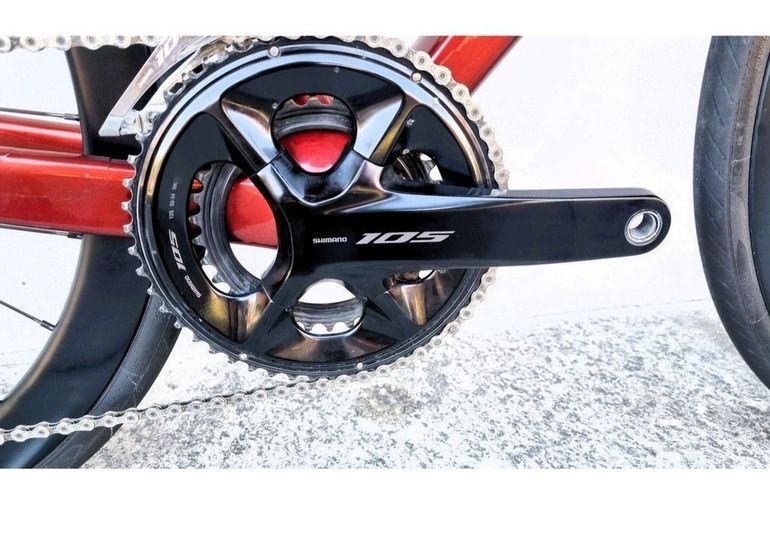 Giant TCR Advanced 1 2025 2025 Road & Gravel usato, Rosso — immagine 4 di 7