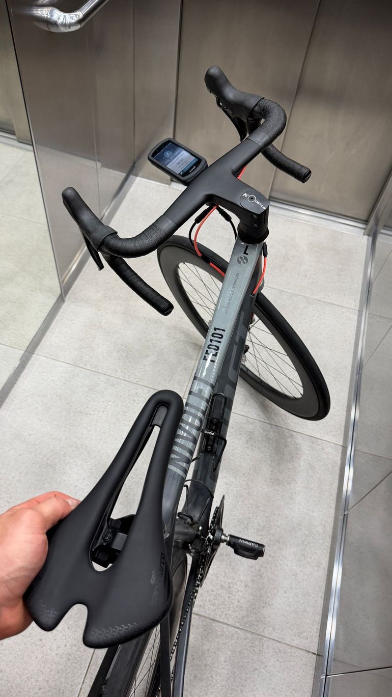 Ghost Violent Road Rage 7.8 LC 2018 2018 Road & Gravel usato, Grigio chiaro — immagine 8 di 8