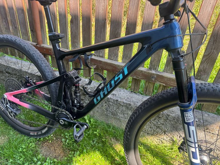 Ghost LECTOR FS WORLD CUP 2025 2025 Mountainbike usato, Blu — immagine 6 di 7