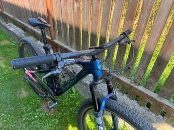 Ghost LECTOR FS WORLD CUP 2025 2025 Mountainbike usato, Blu — immagine 5 di 7