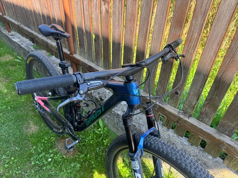 Ghost LECTOR FS WORLD CUP 2025 2025 Mountainbike usato, Blu — immagine 5 di 7
