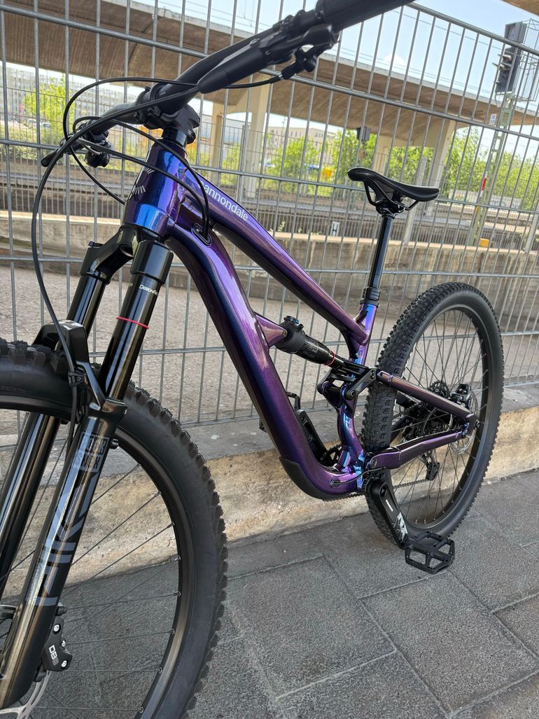 Gebrauchtes Cannondale Habit 3 2025 2025 Mountainbike, Violett, 27.5 — Bild 4 von 10