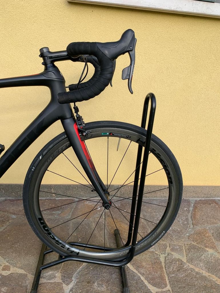 Gebrauchtes Trek Domane SRL 9 ETap 2017 Road & Gravel, Schwarz — Bild 5 von 9