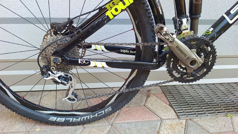 BMC Fourstroke Shimano Deore XT 2009 Mountainbike de segunda mano, Verde — imagen 3 de 8