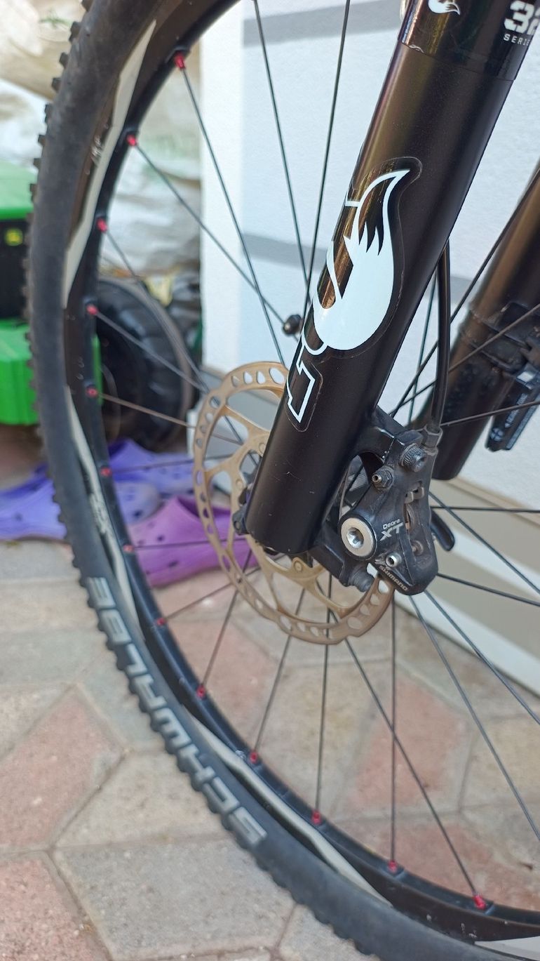 BMC Fourstroke Shimano Deore XT 2009 Mountainbike de segunda mano, Verde — imagen 5 de 8