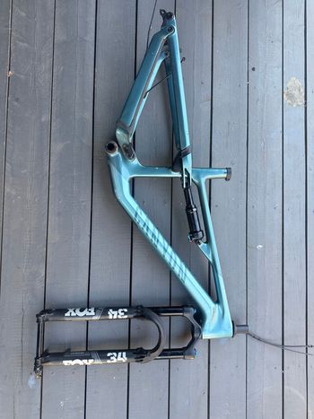 Used Canyon Neuron CF 9 2023 Frameset 2023 Mountainbike, Blue, 27.5, 29 — image 9 of 10
