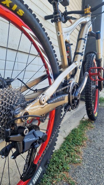 Gebrauchtes Canyon Strive Other Shimano 2014 Mountainbike, Orange — Bild 3 von 16