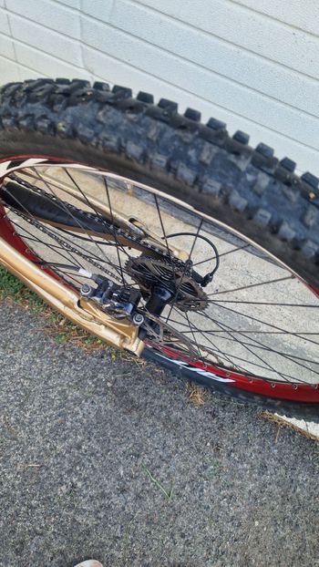 Used Canyon Strive Other Shimano 2014 Mountainbike, Orange — image 12 of 16