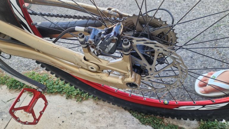 Used Canyon Strive Other Shimano 2014 Mountainbike, Orange — image 14 of 16