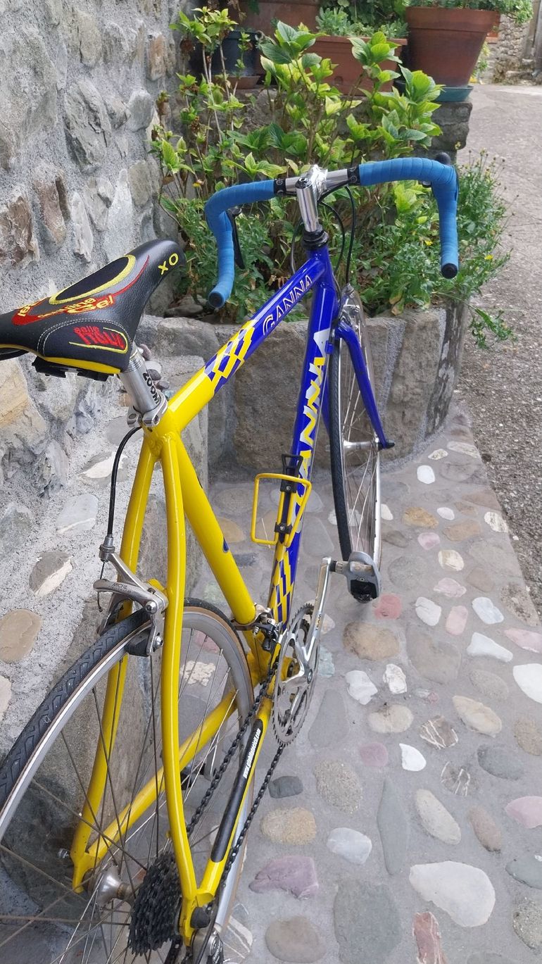 Used Ganna Custom Shimano Dura Ace 2002 Road & Gravel, Blue — image 8 of 8