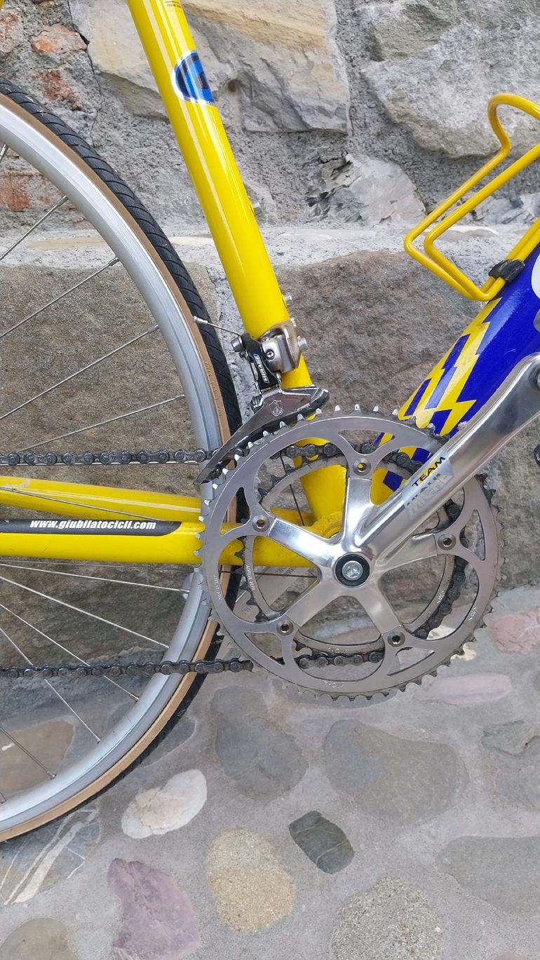 Ganna Custom Shimano Dura Ace 2002 Road & Gravel usato, Blu — immagine 9 di 9