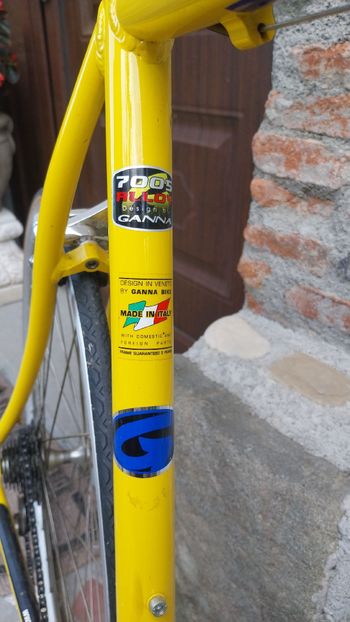 Used Ganna Custom Shimano Dura Ace 2002 Road & Gravel, Blue — image 7 of 8