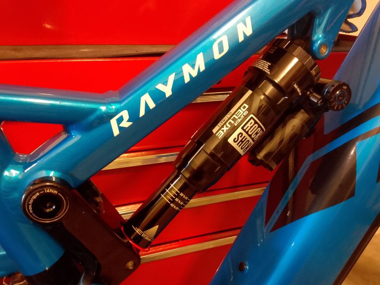Used Raymon Trailray 9 2024 Mountainbike, Blue, 29 — image 8 of 15