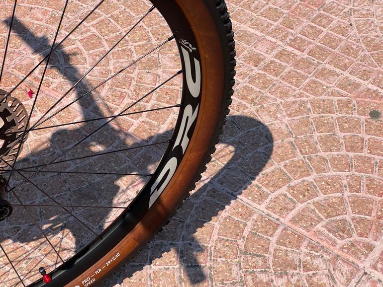 Tweedehands Olympia Iron SRAM GX Eagle 2023 Mountainbike — afbeelding 22 van 24