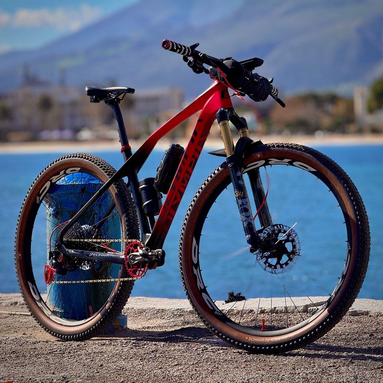 Tweedehands Olympia Iron SRAM GX Eagle 2023 Mountainbike — afbeelding 24 van 24