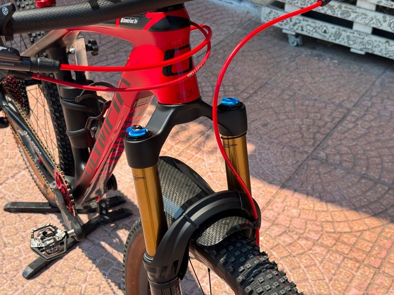 Tweedehands Olympia Iron SRAM GX Eagle 2023 Mountainbike — afbeelding 9 van 24