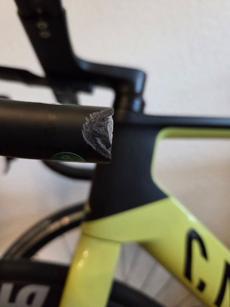 Canyon Aeroad CF SLX 8 Di2 2024 Frameset 2024 Road & Gravel usato, Verde — immagine 50 di 50