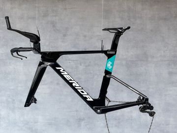 Merida TIME WARP TRI 10K 2025 2025 Road & Gravel usato, Nero — immagine 9 di 12