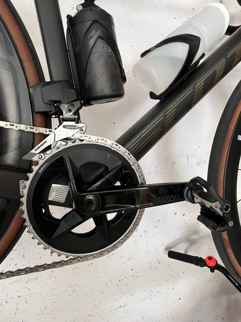 Gebrauchtes Scott Addict SRAM Rival eTap AXS 2023 Road & Gravel, Schwarz — Bild 4 von 4