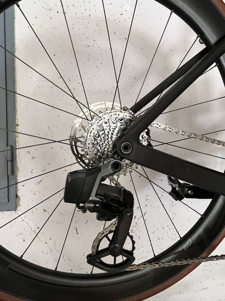 Gebrauchtes Scott Addict SRAM Rival eTap AXS 2023 Road & Gravel, Schwarz — Bild 3 von 4