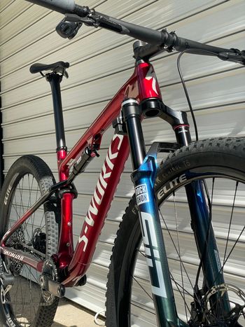 Tweedehands Specialized S-Works Epic Flight Attendant T-Type XX SL Quarq 10kg 2021 MTB